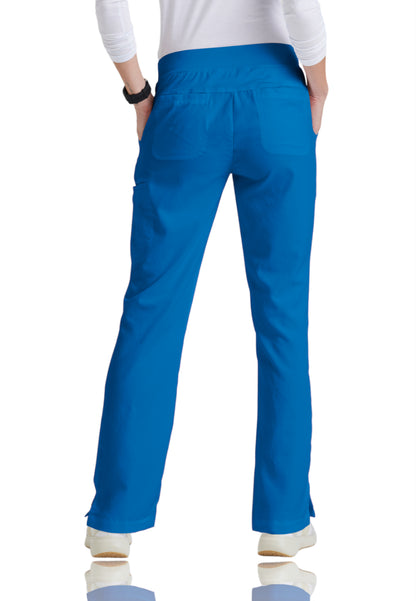 Women's Double Cargo Back Pockets Mia Scrub Pant - 4277 - New Royal