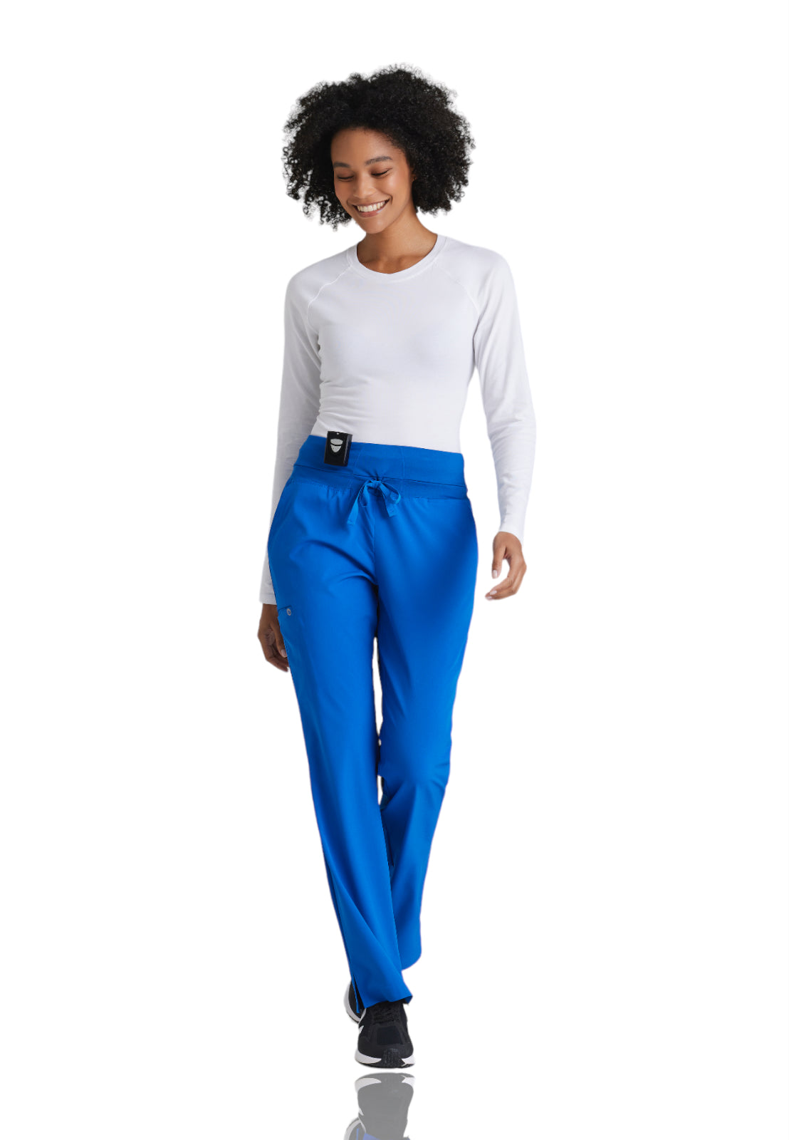 Women's Cargo Pocket Stride Scrub Pant - 5206 - New Royal