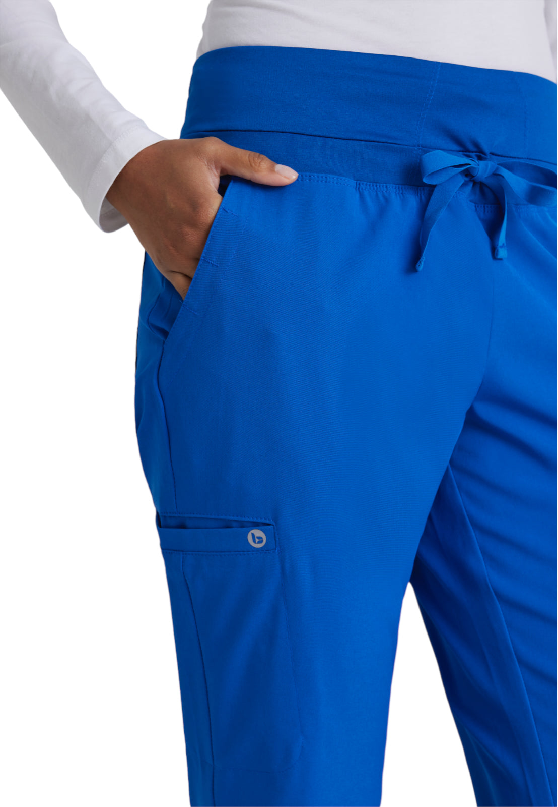 Women's Cargo Pocket Stride Scrub Pant - 5206 - New Royal