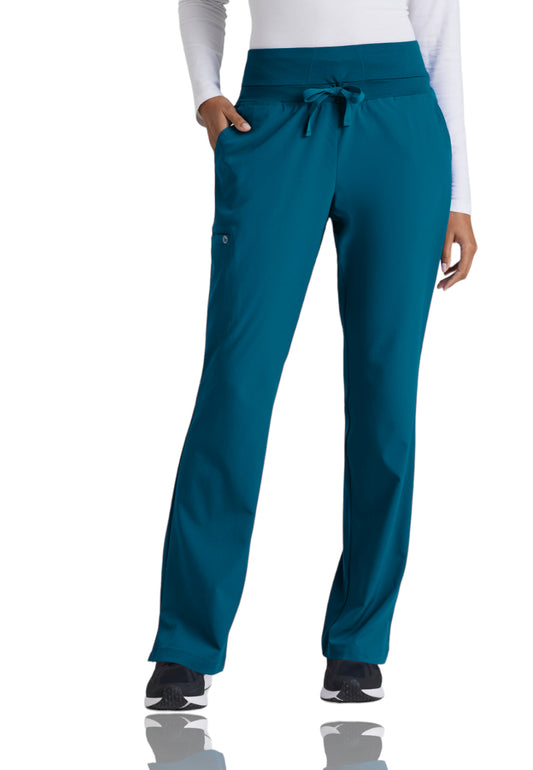 Women's Cargo Pocket Stride Scrub Pant - 5206 - Bahama