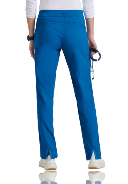 Women's Hidden Welt Pocket Elevate Scrub Pant - 7228 - New Royal