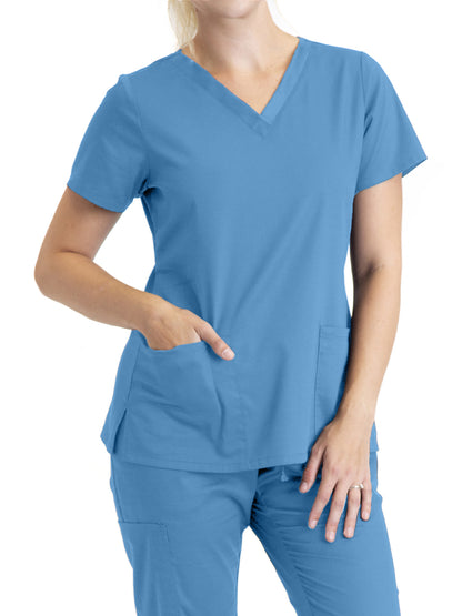 Women's Unison Top - BE001 - Ciel Blue