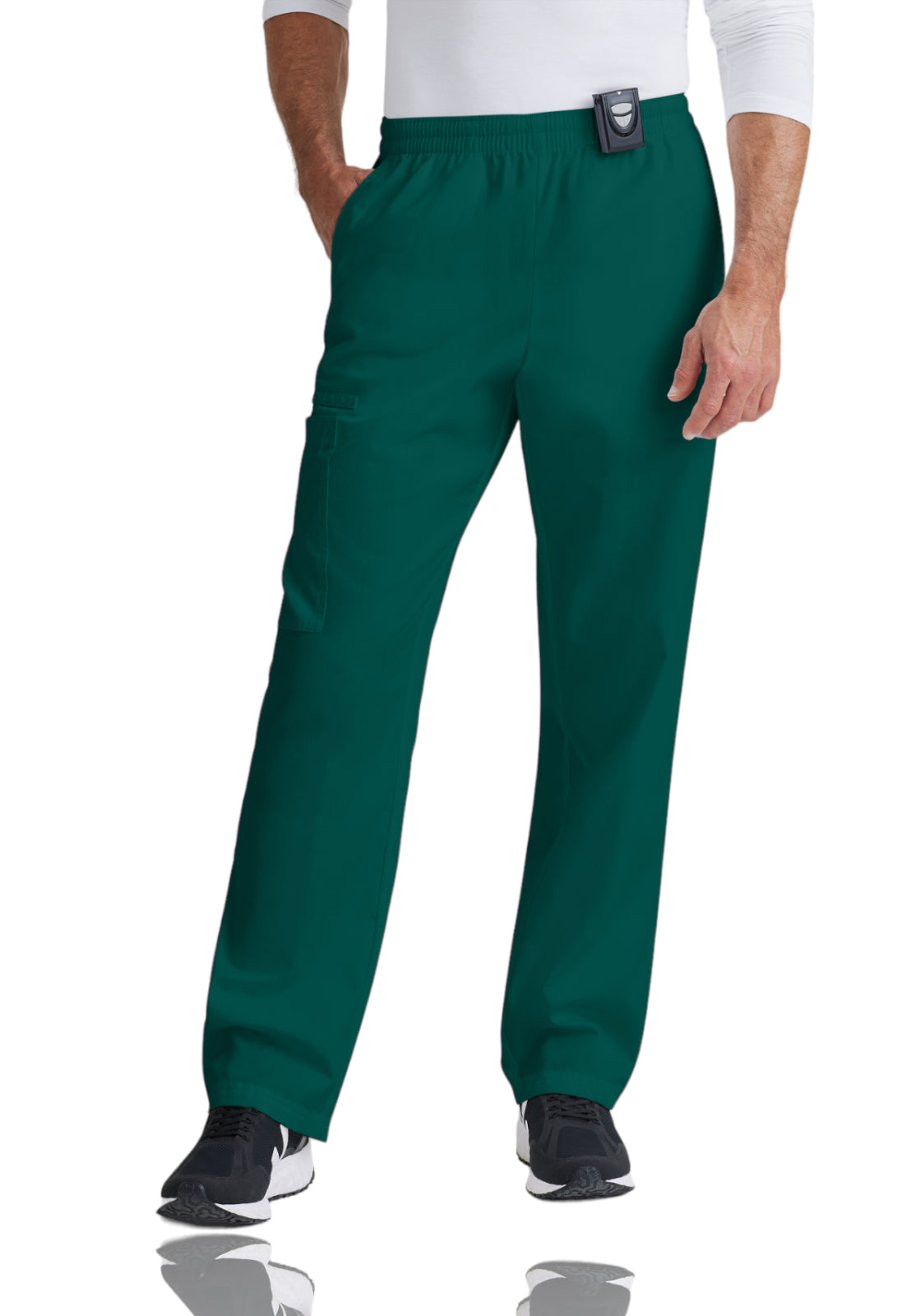 Unisex Tunneled Drawcord Pant - BE005 - Hunter Green