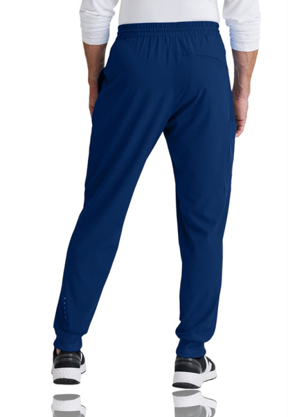 Men's Perforated Side Panels Vortex Jogger Pant - BOP520 - Indigo (Navy)