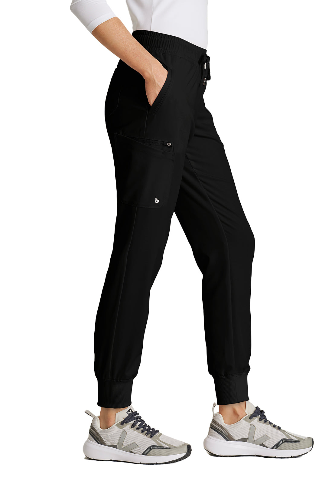 Women's Union Jogger Scrub Pant - BUP647 - Black