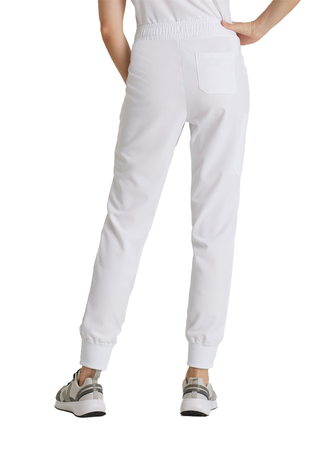 Women's Union Jogger Scrub Pant - BUP647 - White