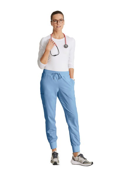 Women's Union Jogger Scrub Pant - BUP647 - Ciel Blue