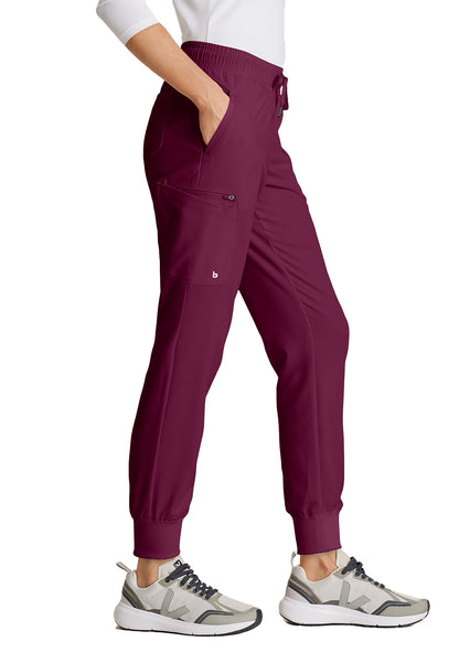 Women's Union Jogger Scrub Pant - BUP647 - Wine