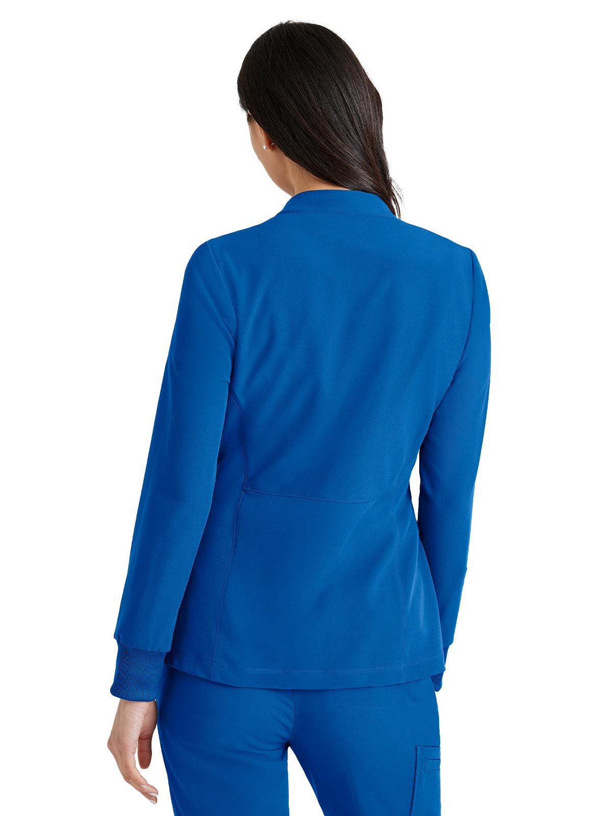 Women's Team Scrub Jacket - BUW884 - New Royal