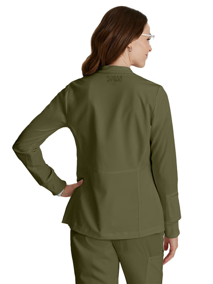 Women's Team Scrub Jacket - BUW884 - Olive