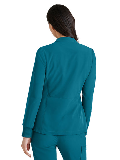 Women's Team Scrub Jacket - BUW884 - Bahama