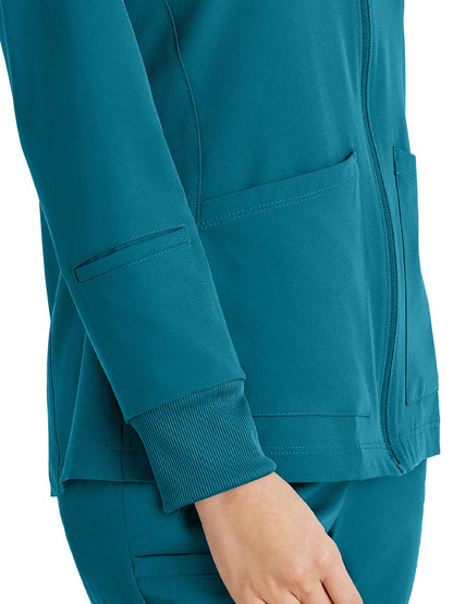 Women's Team Scrub Jacket - BUW884 - Bahama