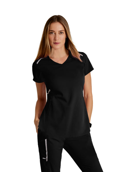 Women's Octave Tuck-In Top - GIT212 - Black