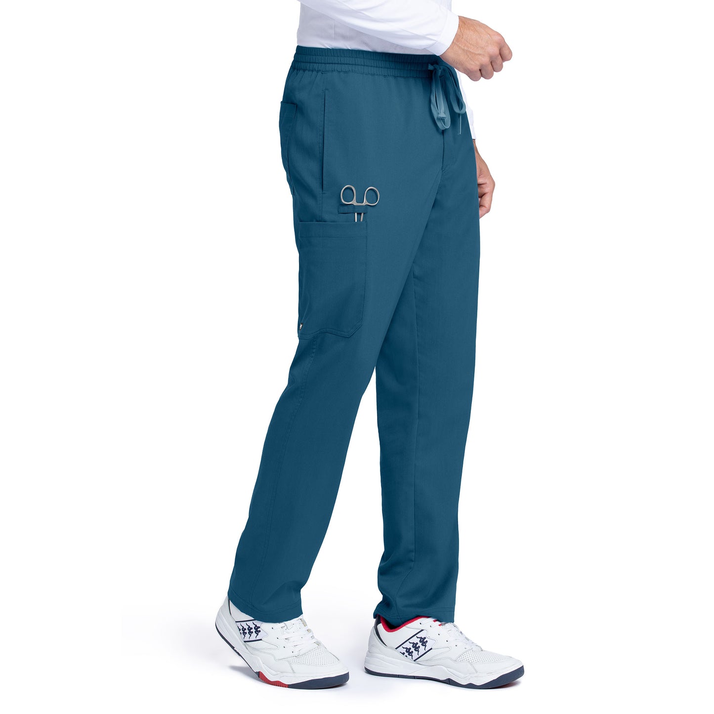 Men's Elastic Waistband With Contrast Drawcord Evan Scrub Pant - GRP558 - Bahama