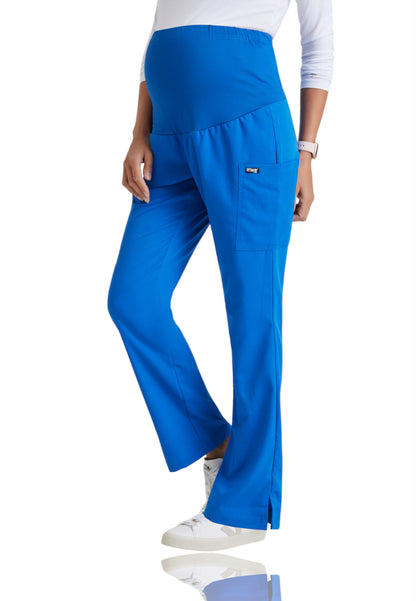 Women's Lilah Maternity Scrub Pant - GRP560 - New Royal