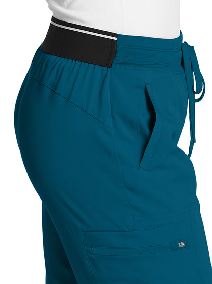 Women's Zip Cargo Pocket Kim Pant - GRSP500 - Bahama