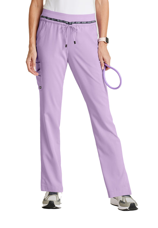 Women's 7-Pocket Serena Scrub Pant - GRSP526 - Purple Freesia