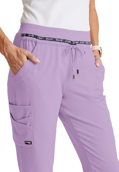 Women's 7-Pocket Serena Scrub Pant - GRSP526 - Purple Freesia