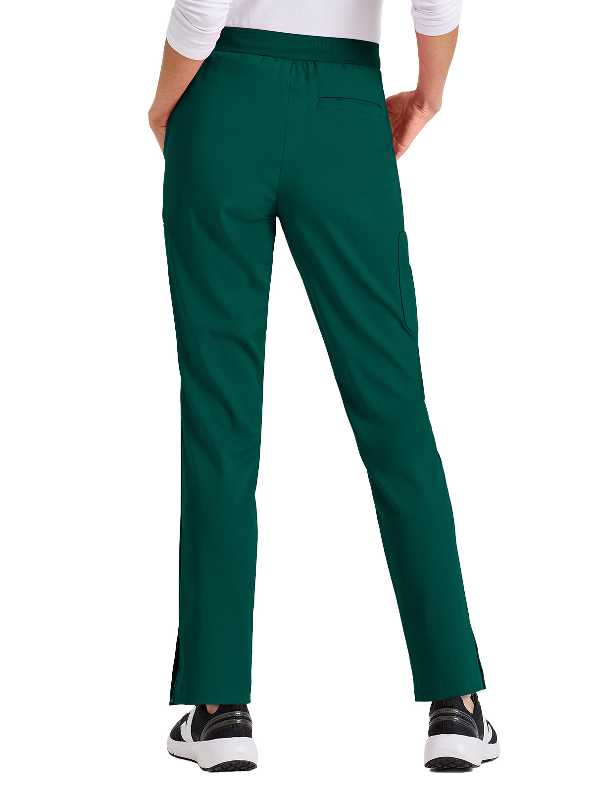 Women's 7-Pocket Serena Scrub Pant - GRSP526 - Hunter Green