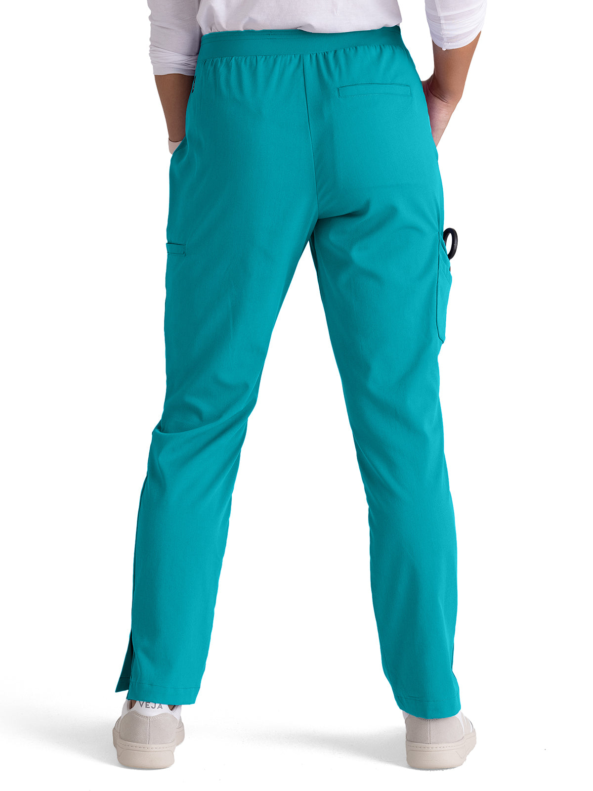 Women's 7-Pocket Serena Scrub Pant - GRSP526 - Teal