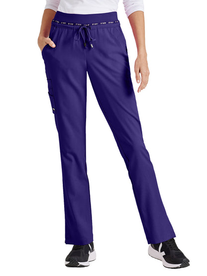 Women's 7-Pocket Serena Scrub Pant - GRSP526 - Brilliance