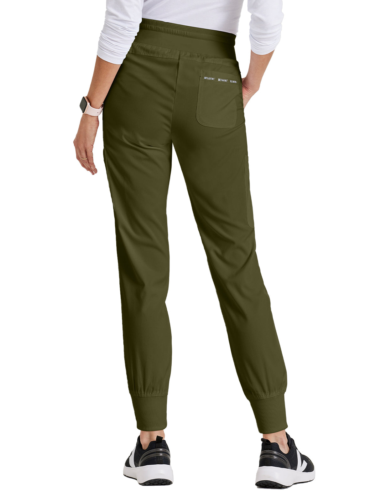 Women's 7-Pocket Carly Jogger Scrub Pant - GRSP527 - Olive