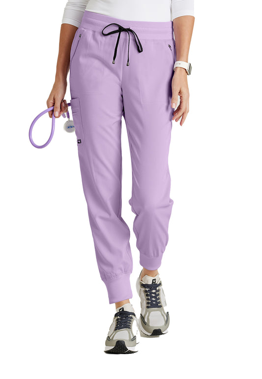 Women's Eden Jogger Scrub Pant - GRSP537 - Purple Freesia