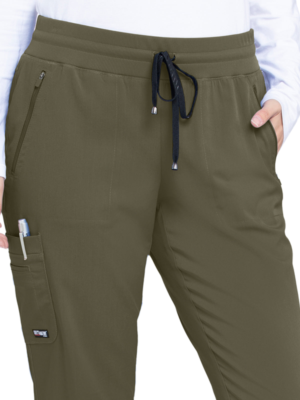 Women's Eden Jogger Scrub Pant - GRSP537 - Olive