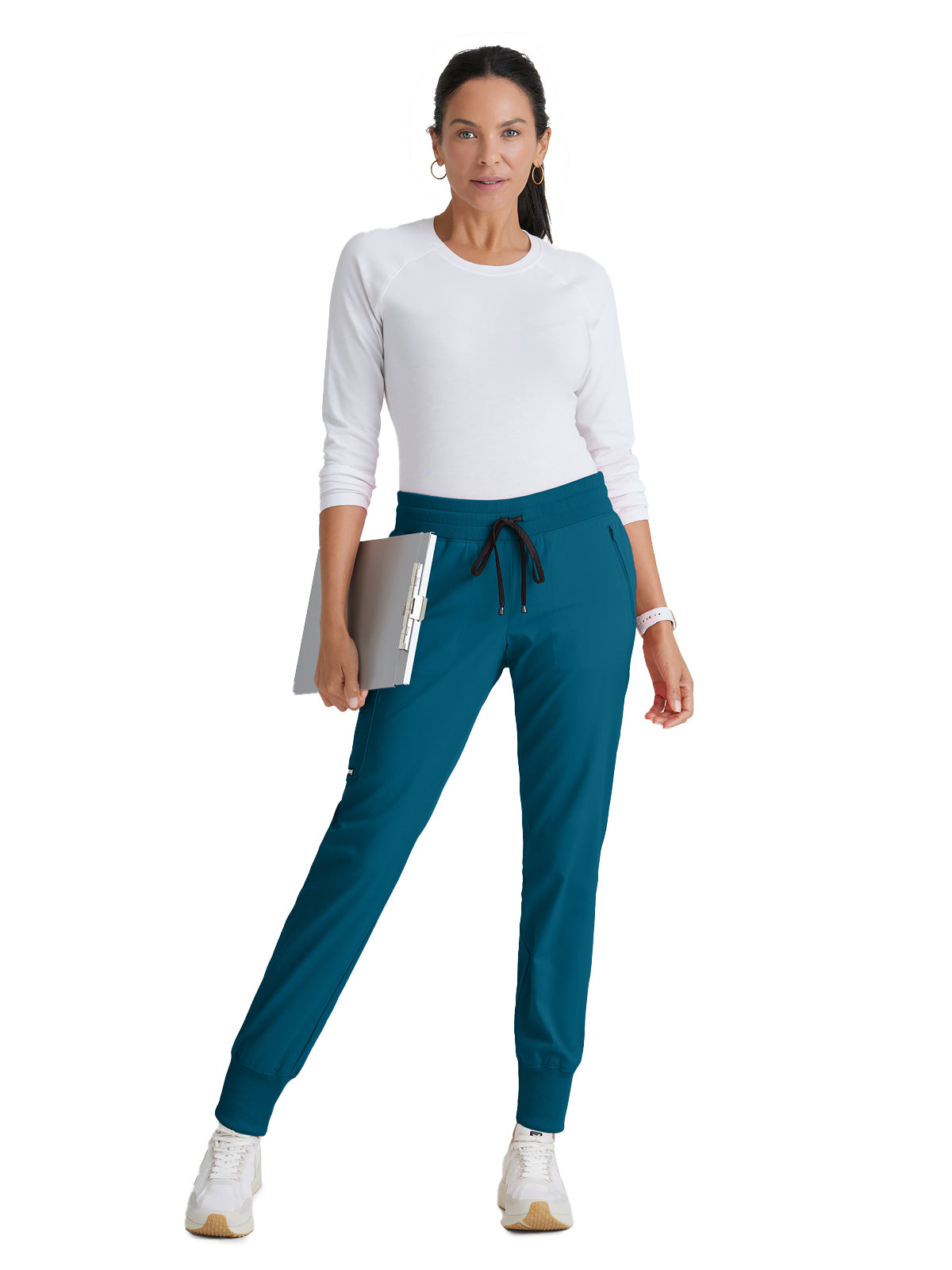 Women's Eden Jogger Scrub Pant - GRSP537 - Bahama