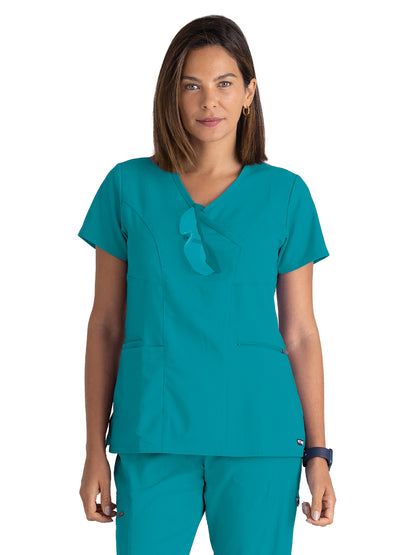 Women's Kim Top - GRST001 - Teal