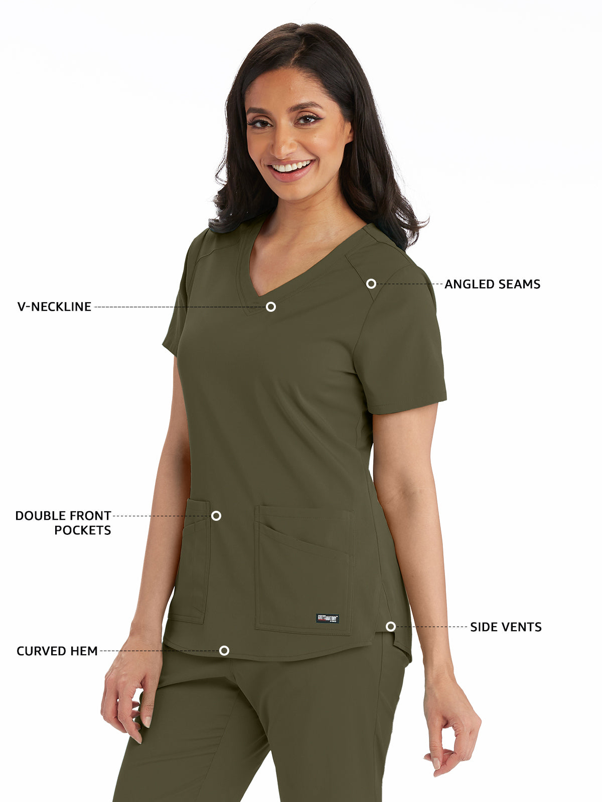 Women's Emma Top - GRST011 - Olive