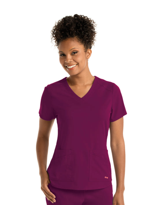 Women's Emma Top - GRST011 - Wine