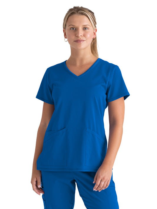 Women's Serena Top - GRST045 - New Royal