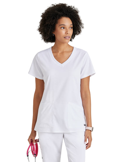 Women's Serena Top - GRST045 - White