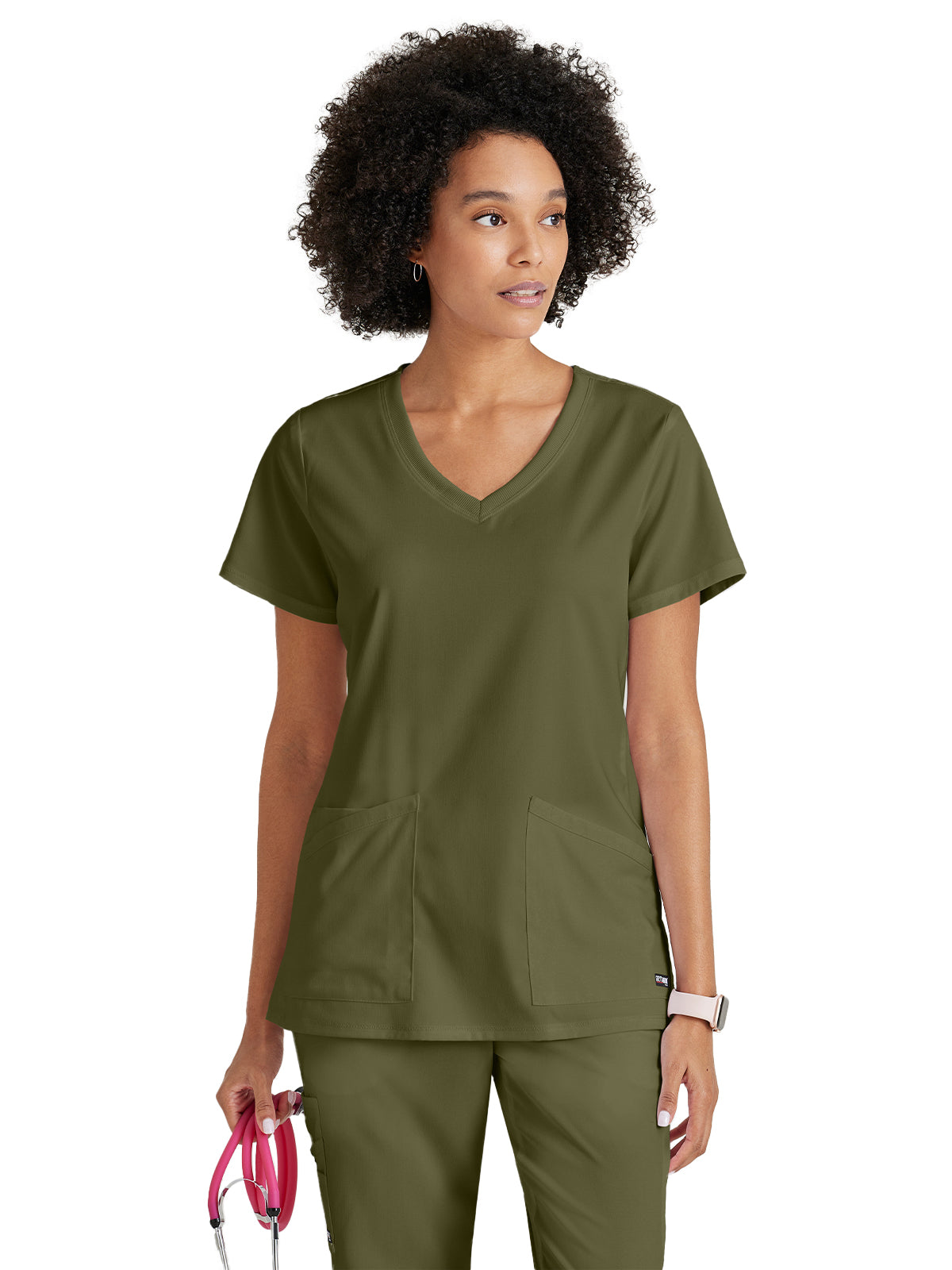 Women's Serena Top - GRST045 - Olive