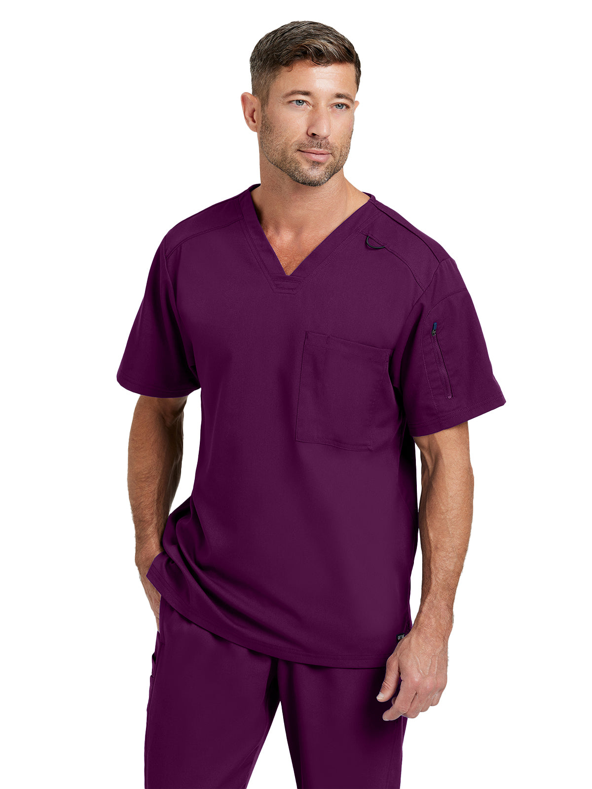 Men's Murphy Top - GRST079 - Wine