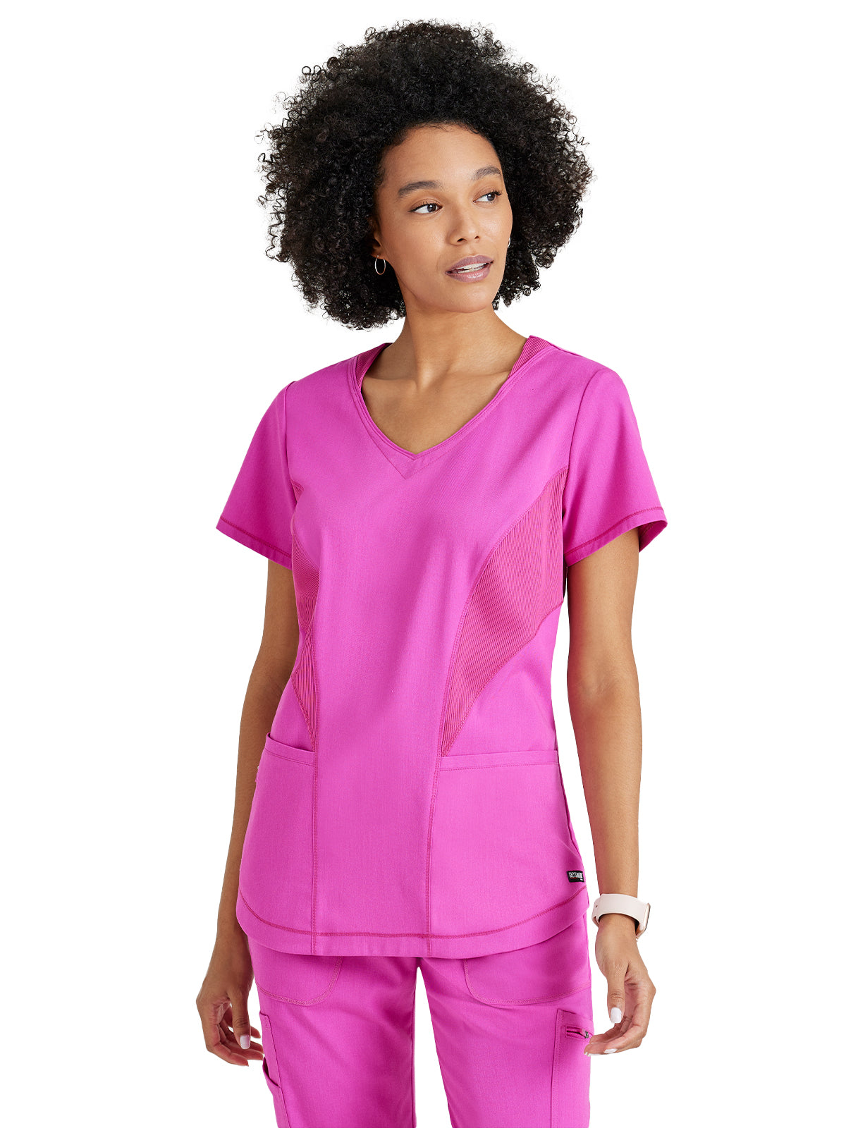 Women's Carly Top - GRST124 - Electric Pink