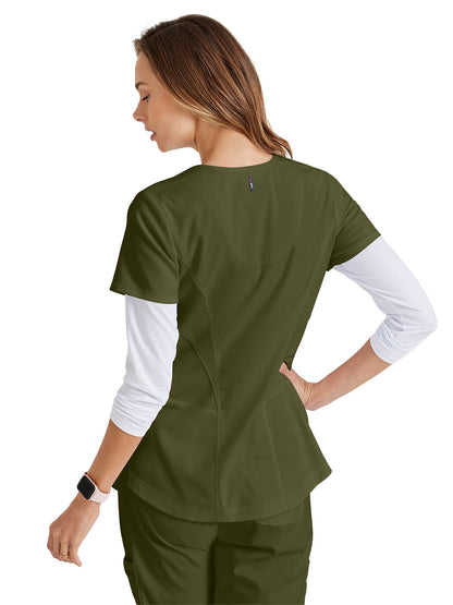 Women's Carly Top - GRST124 - Olive