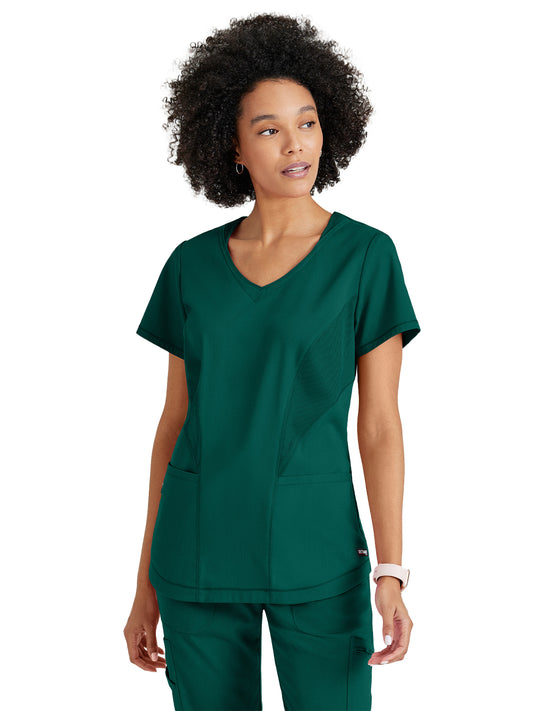 Women's Carly Top - GRST124 - Hunter Green