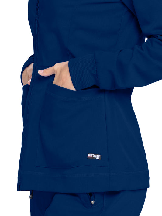 Women's Millie Jacket - GRSW017 - Indigo (Navy)
