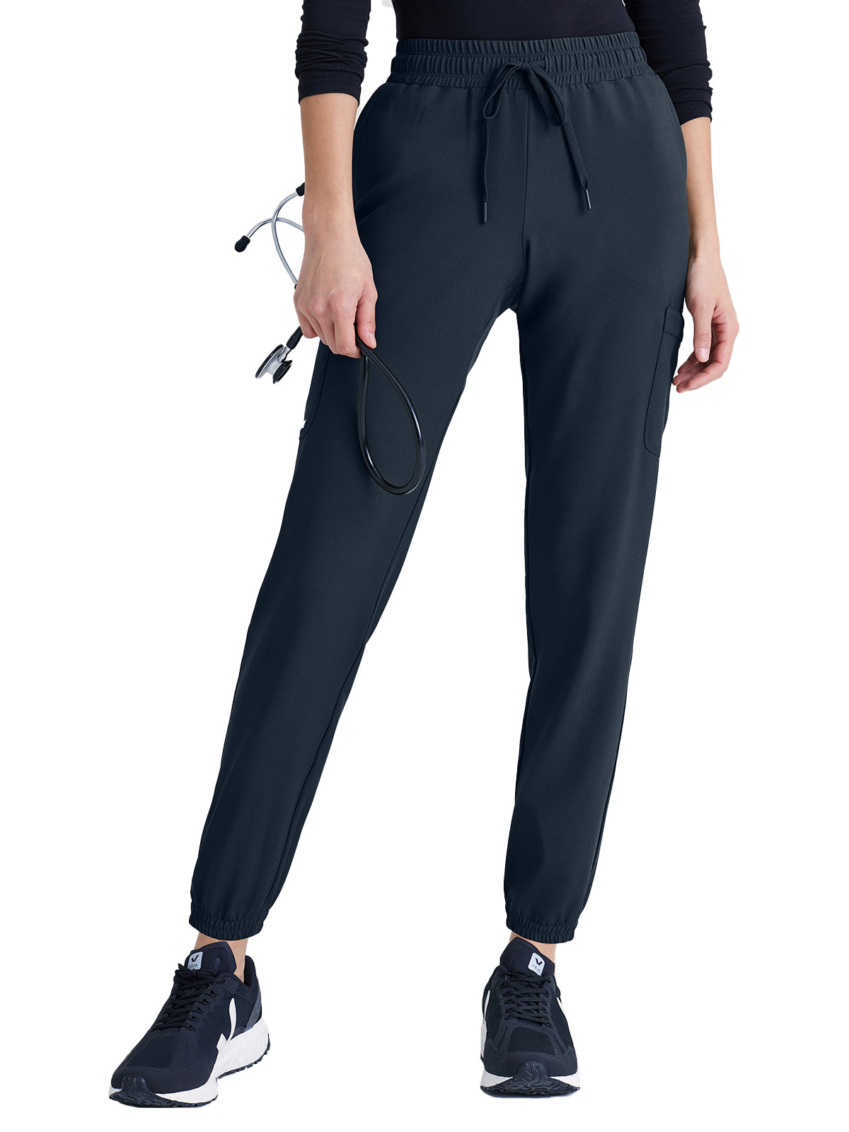 Women's Six-Pocket Terra Jogger Scrub Pant - GSSP625 - Steel