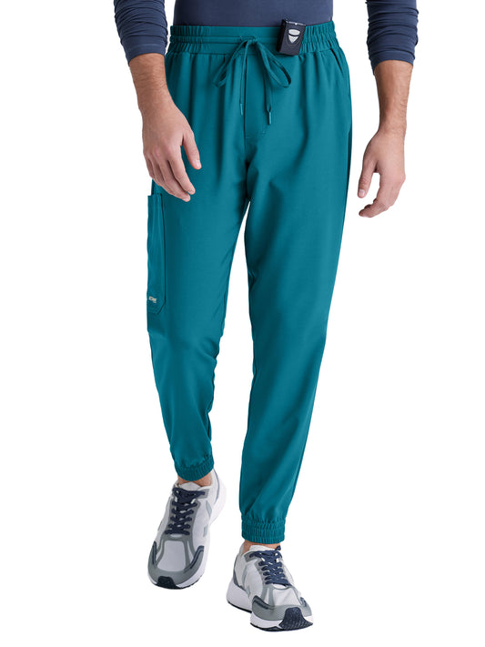 Men's Five-Pocket Voyager Jogger Scrub Pant - GSSP626 - Bahama