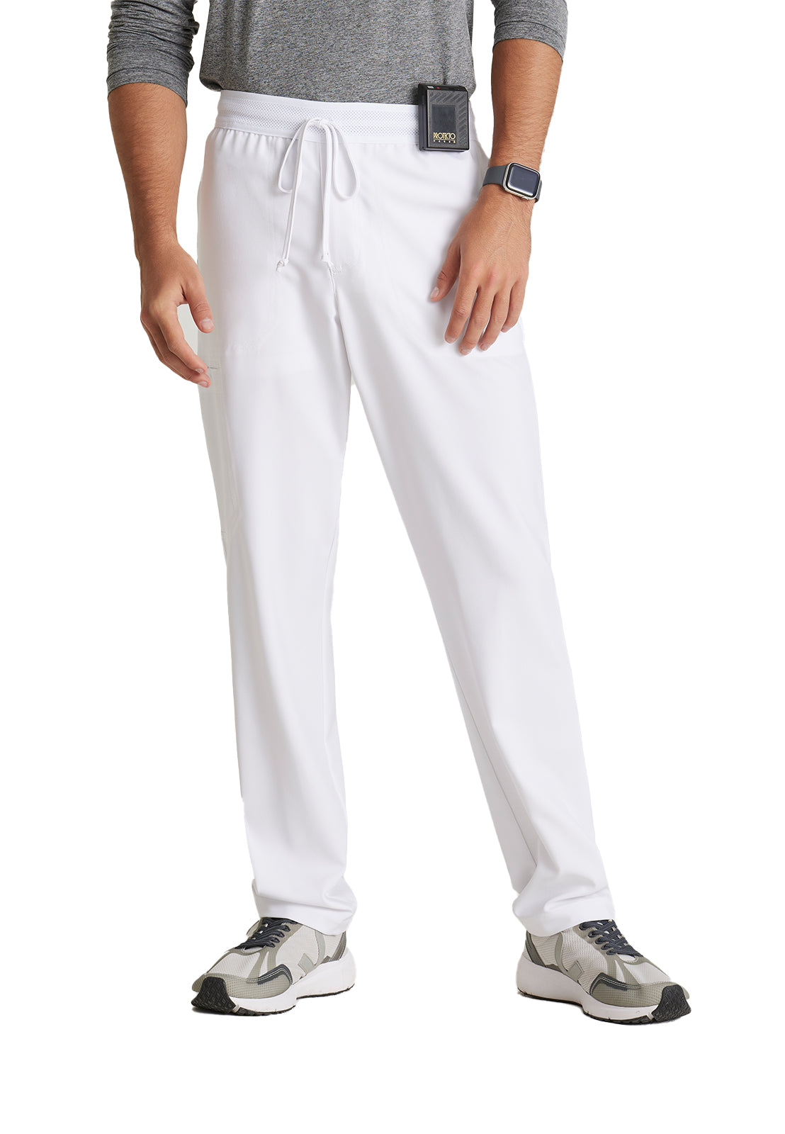 Men's Five-Pocket Highland Scrub Pant - GSSP649 - White