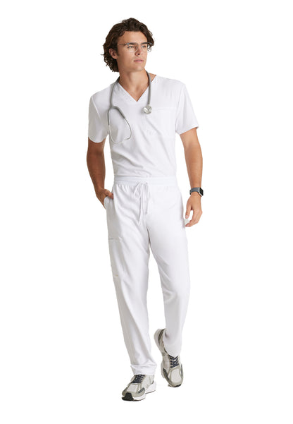 Men's Five-Pocket Highland Scrub Pant - GSSP649 - White