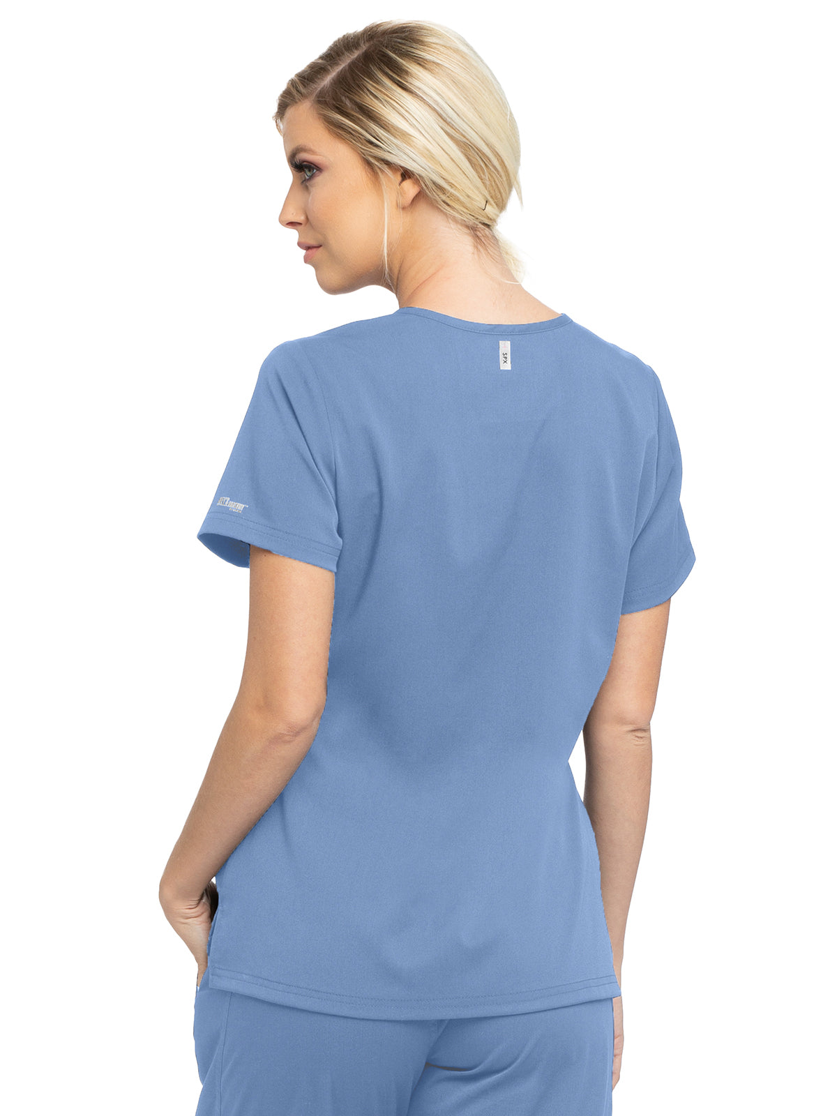 Women's Tuck-In Top - GVST028 - Ciel Blue