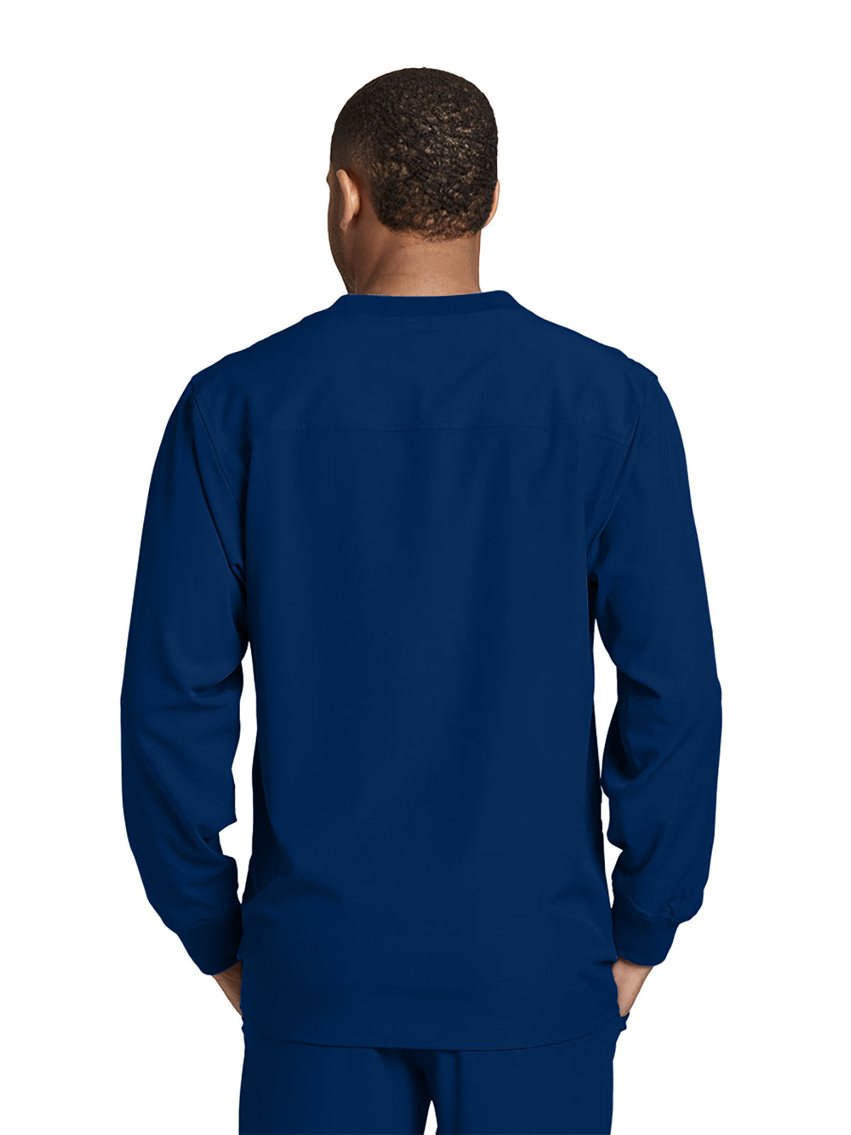 Men's Warm-Up Scrub Jacket - SK0408 - Navy