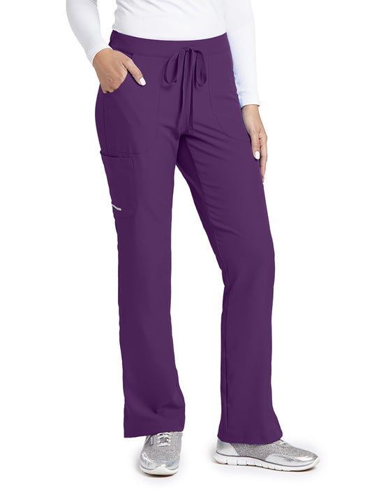 Women's 3-Pocket Pant - SK201 - Eggplant