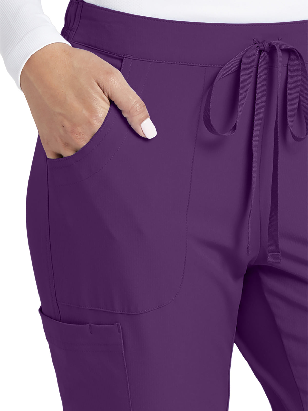 Women's 3-Pocket Pant - SK201 - Eggplant