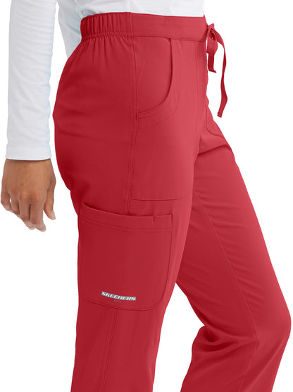 Women's 3-Pocket Pant - SK201 - True Red