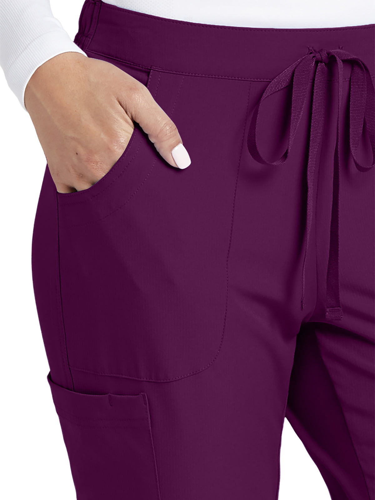 Women's 3-Pocket Pant - SK201 - Wine